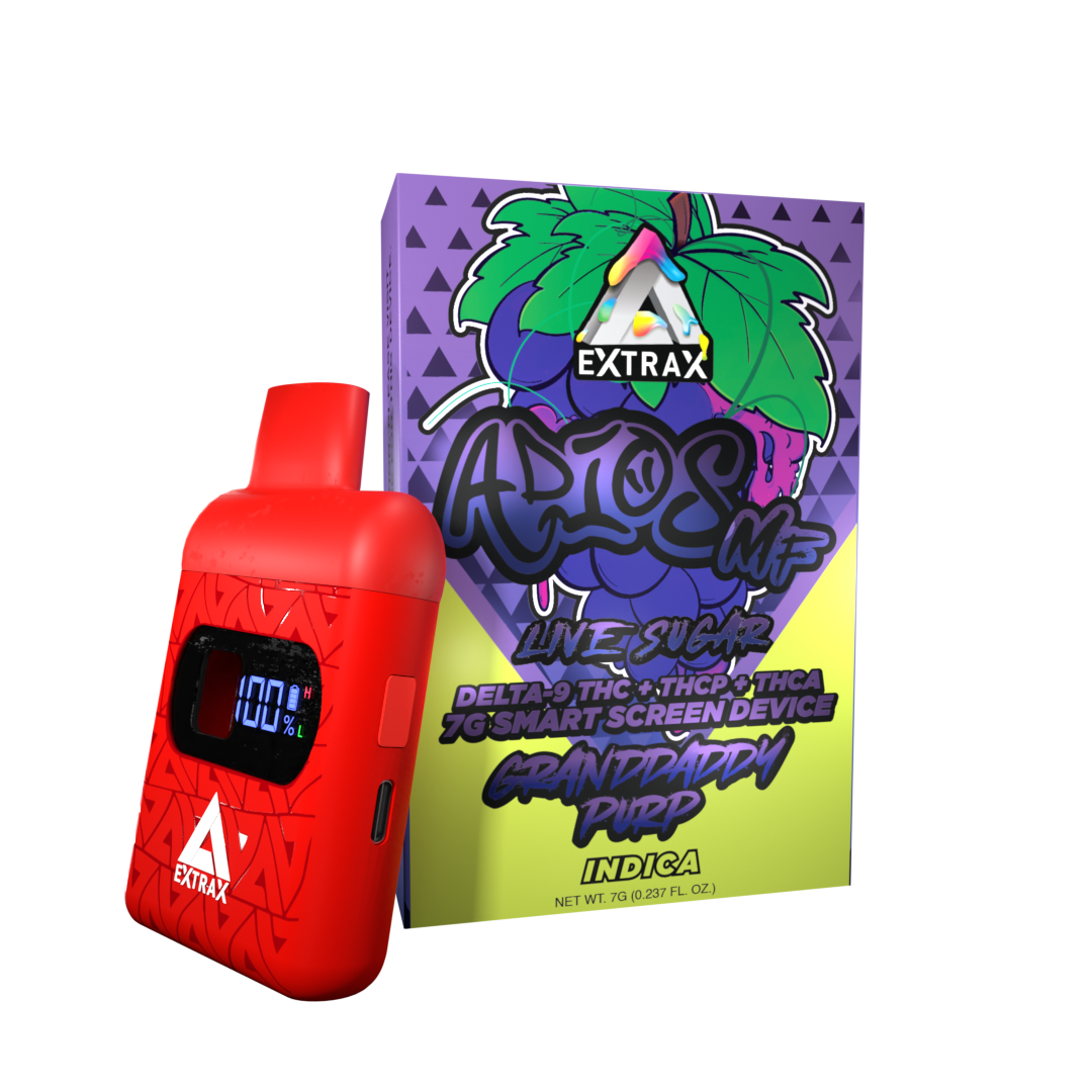 Extrax THCA Live Sugar Disposable Vape (7G)