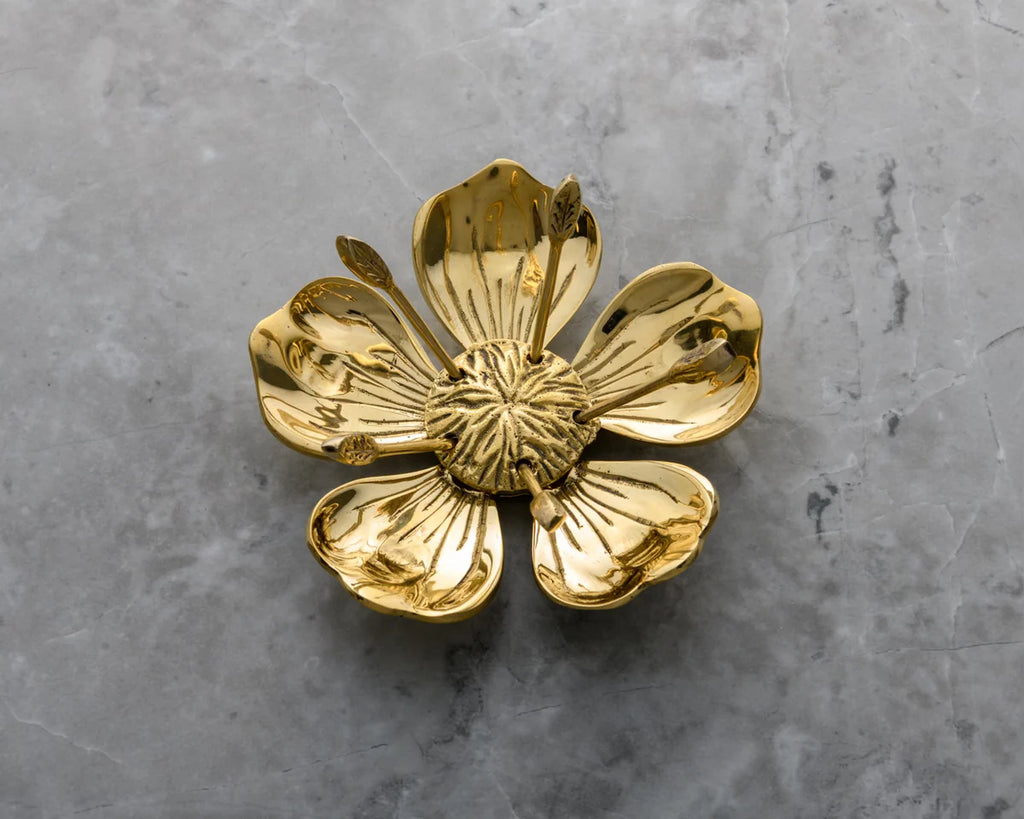 Roque Paq Poppy Flower Party Ashtray