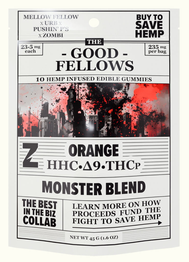 Good Fellows 10 Hemp Infused Edible Gummies