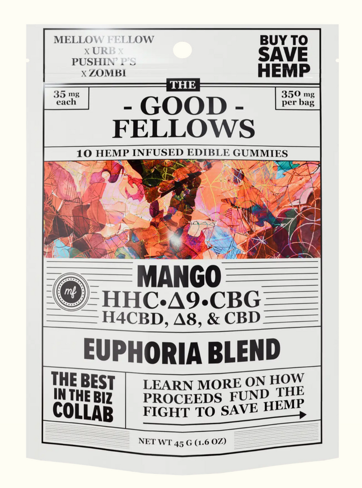 Good Fellows 10 Hemp Infused Edible Gummies