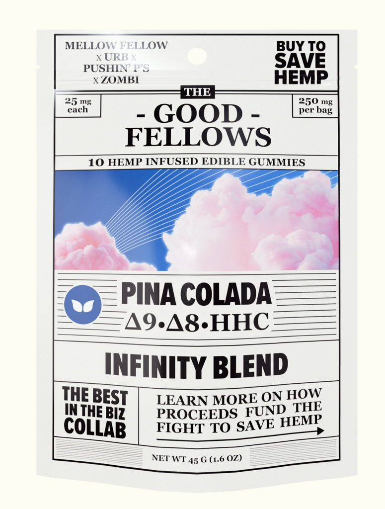 Good Fellows 10 Hemp Infused Edible Gummies