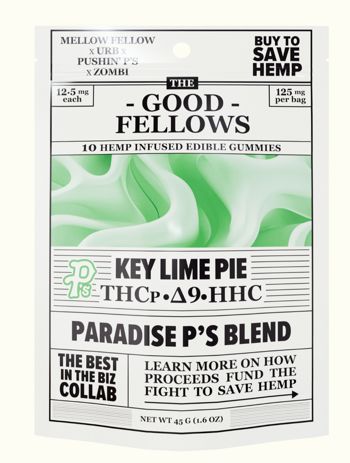 Good Fellows 10 Hemp Infused Edible Gummies