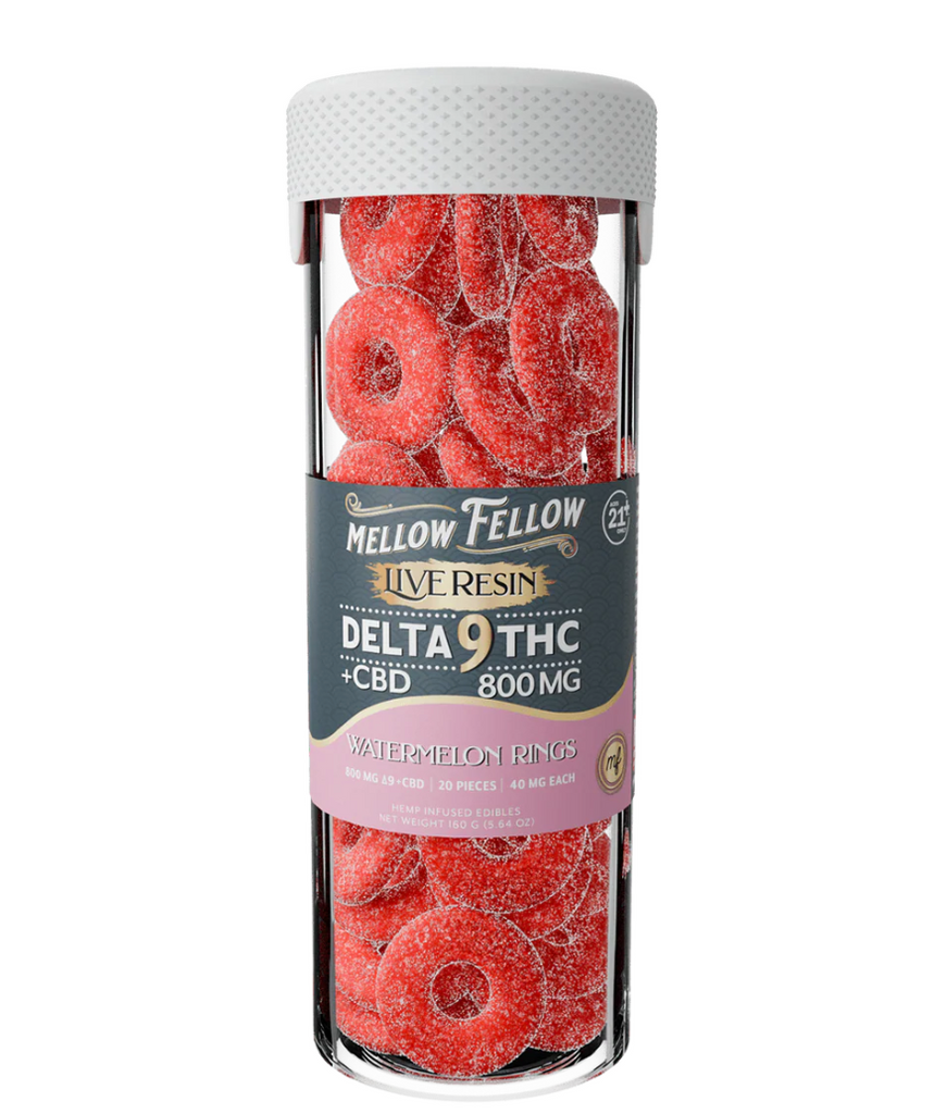 Mellow Fellow Delta 9 Live Resin Gummy Rings