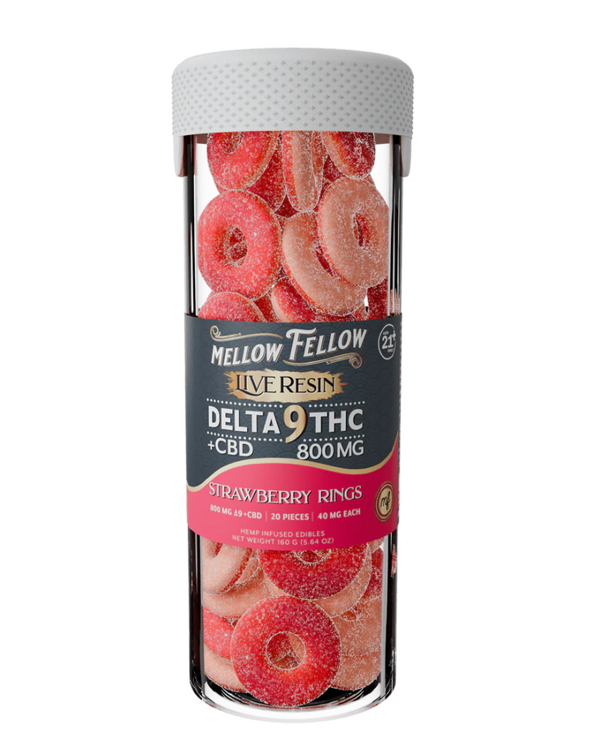 Mellow Fellow Delta 9 Live Resin Gummy Rings