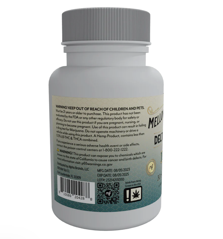 Delta 8 Capsules (10mg) 30ct