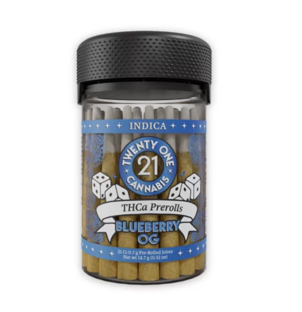 Twenty One Cannabis Prerolls