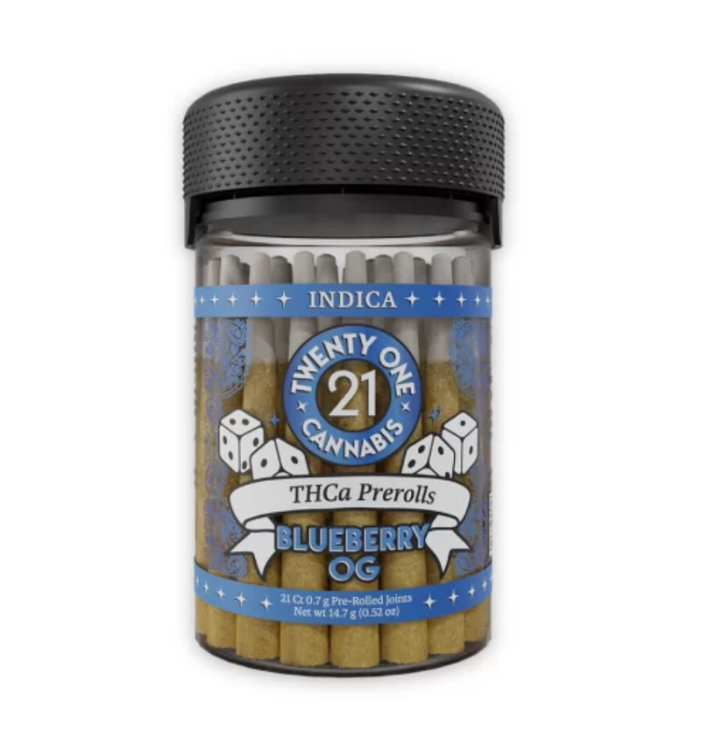 Twenty One Cannabis Prerolls