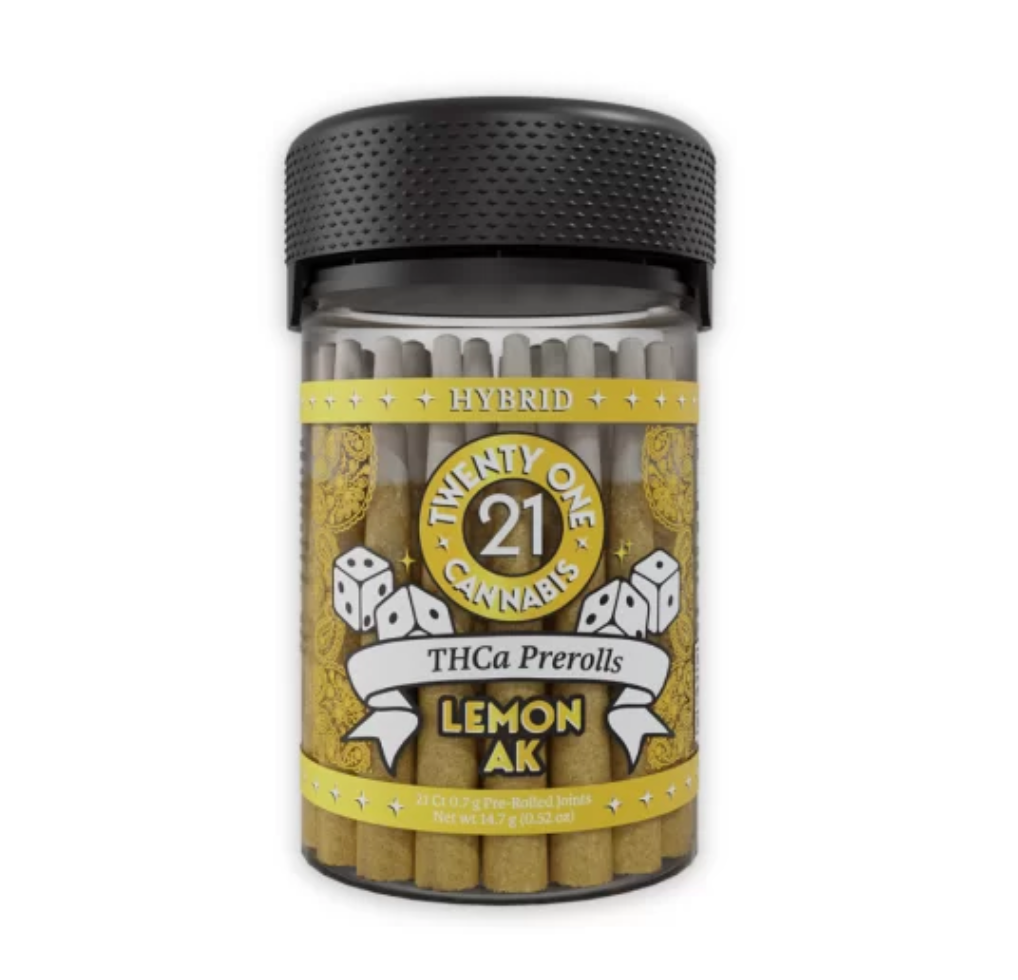 Twenty One Cannabis Prerolls