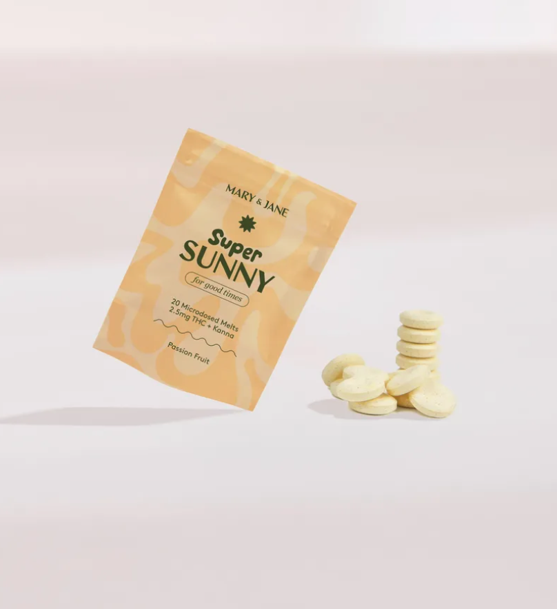 SUNNY MELTS (Microdosed THC / 15mg Kava Leaf)