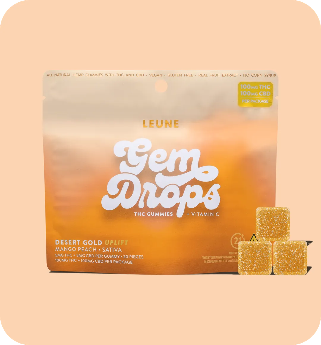 Leune Gem Drop Gummies (V) (GF)