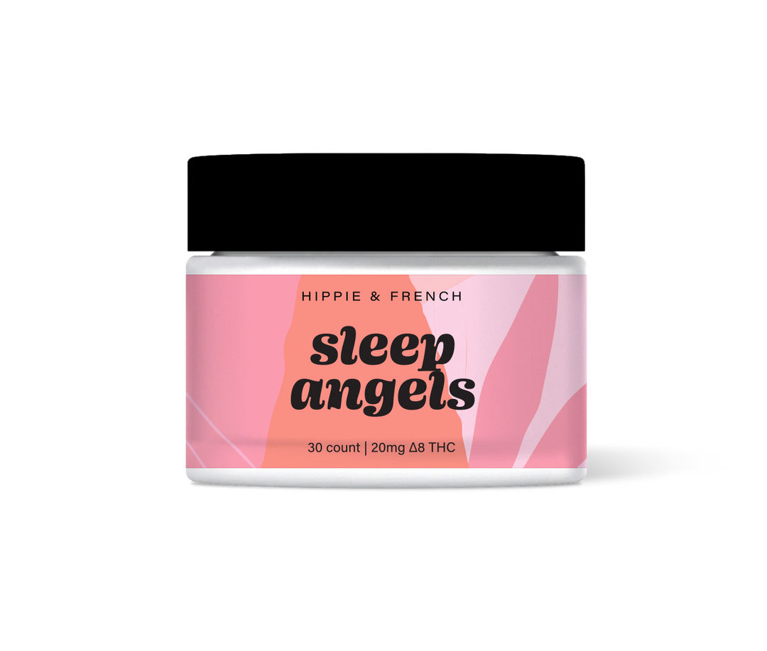 Delta 8 THC SLEEP ANGELS Container