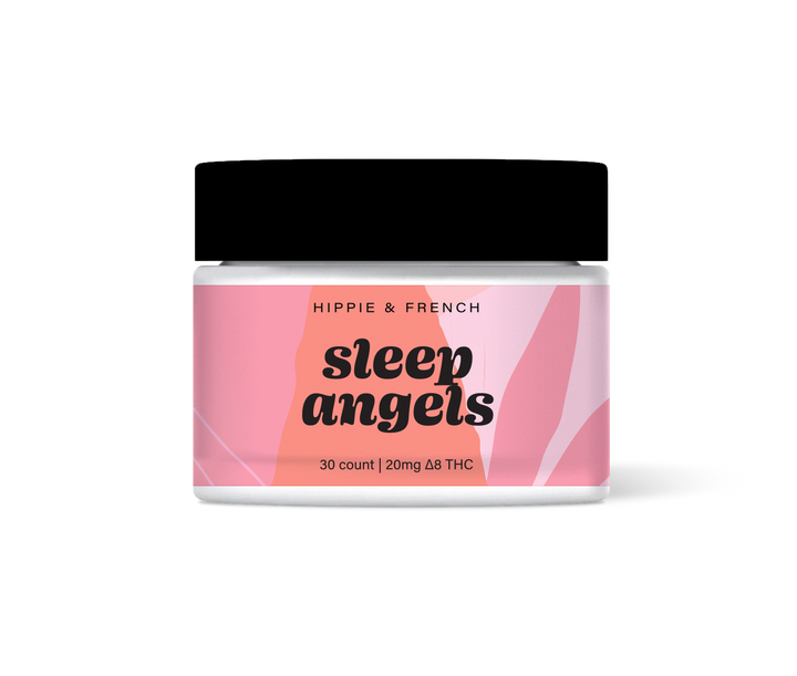 Delta 8 THC SLEEP ANGELS Container