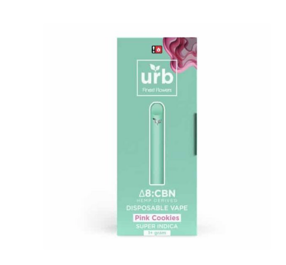 Delta 8 THC Disposables (Full Gram): INTOXICATING