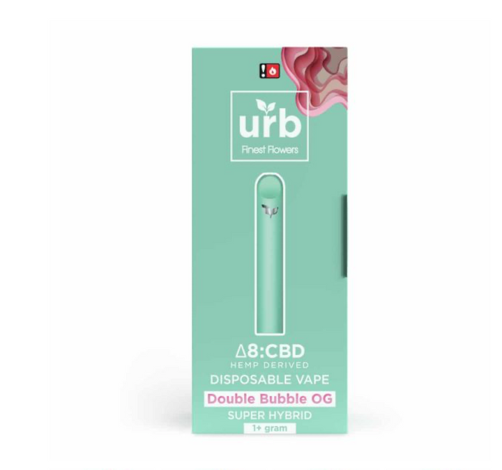 Delta 8 THC Disposables (Full Gram): INTOXICATING