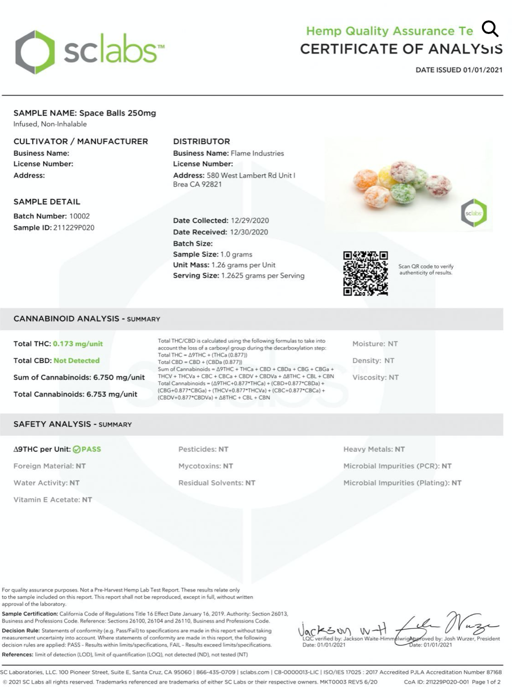 Delta 8 Space Balls: INTOXICATING