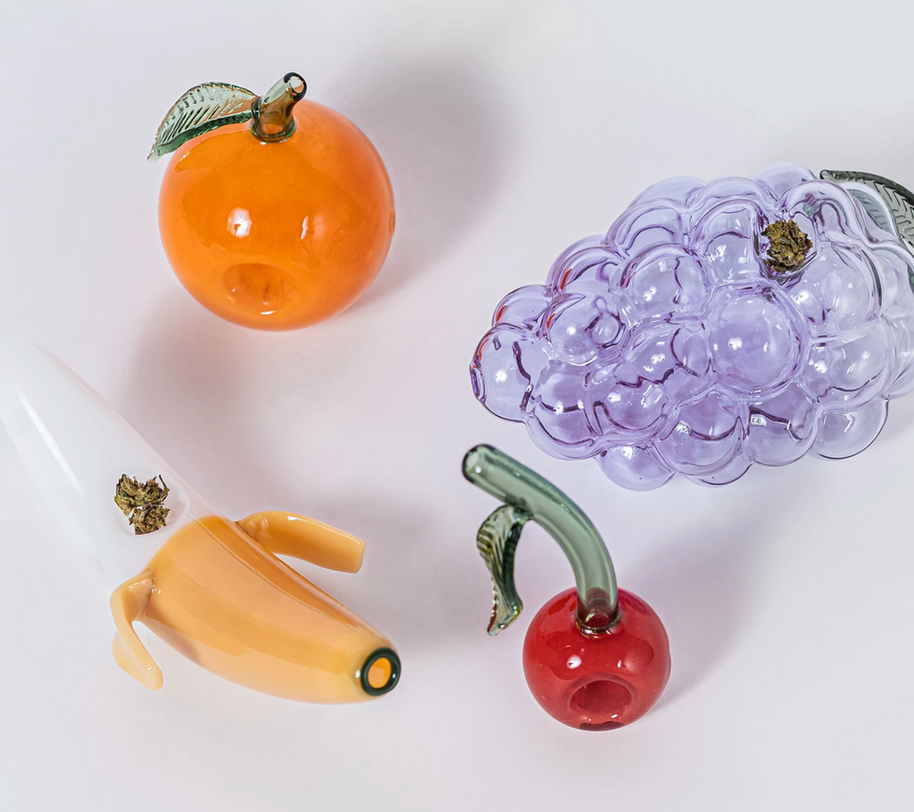 Glass Fruit Pipes