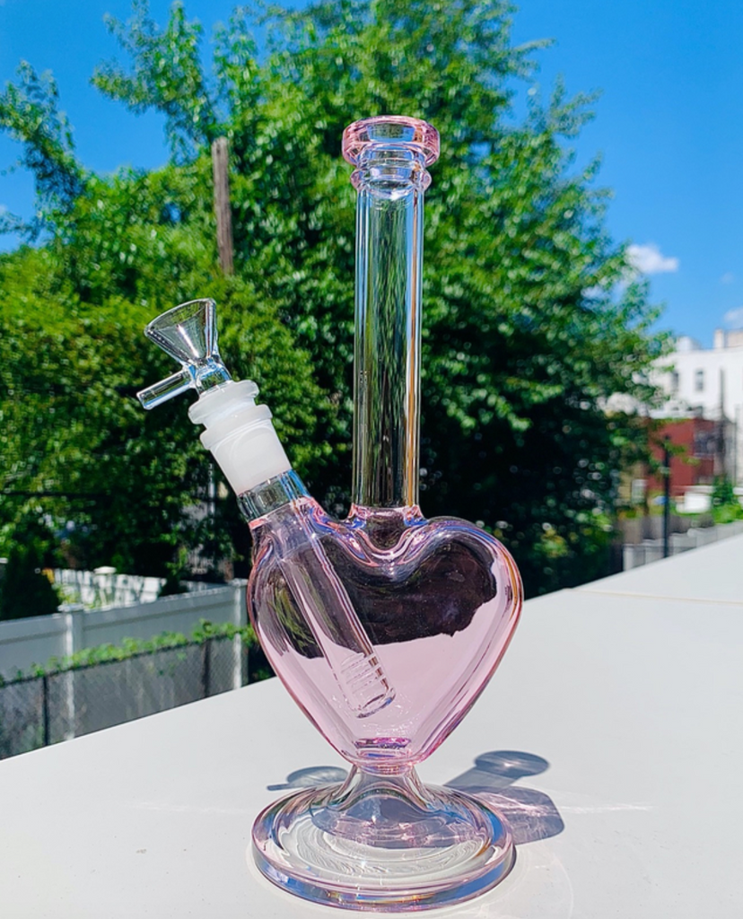 Pink Heart Bong