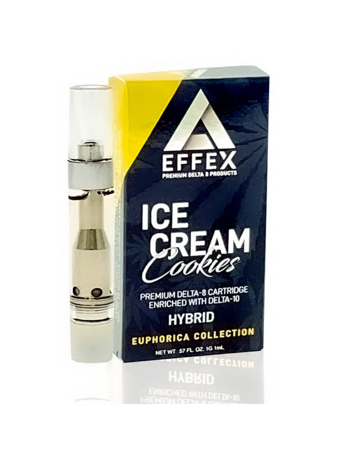 Delta 10 THC Cartridge In Ice Cream Cookies Flavor 