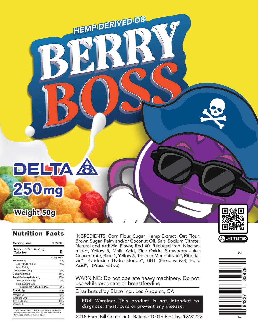 Delta 8 THC Cereal