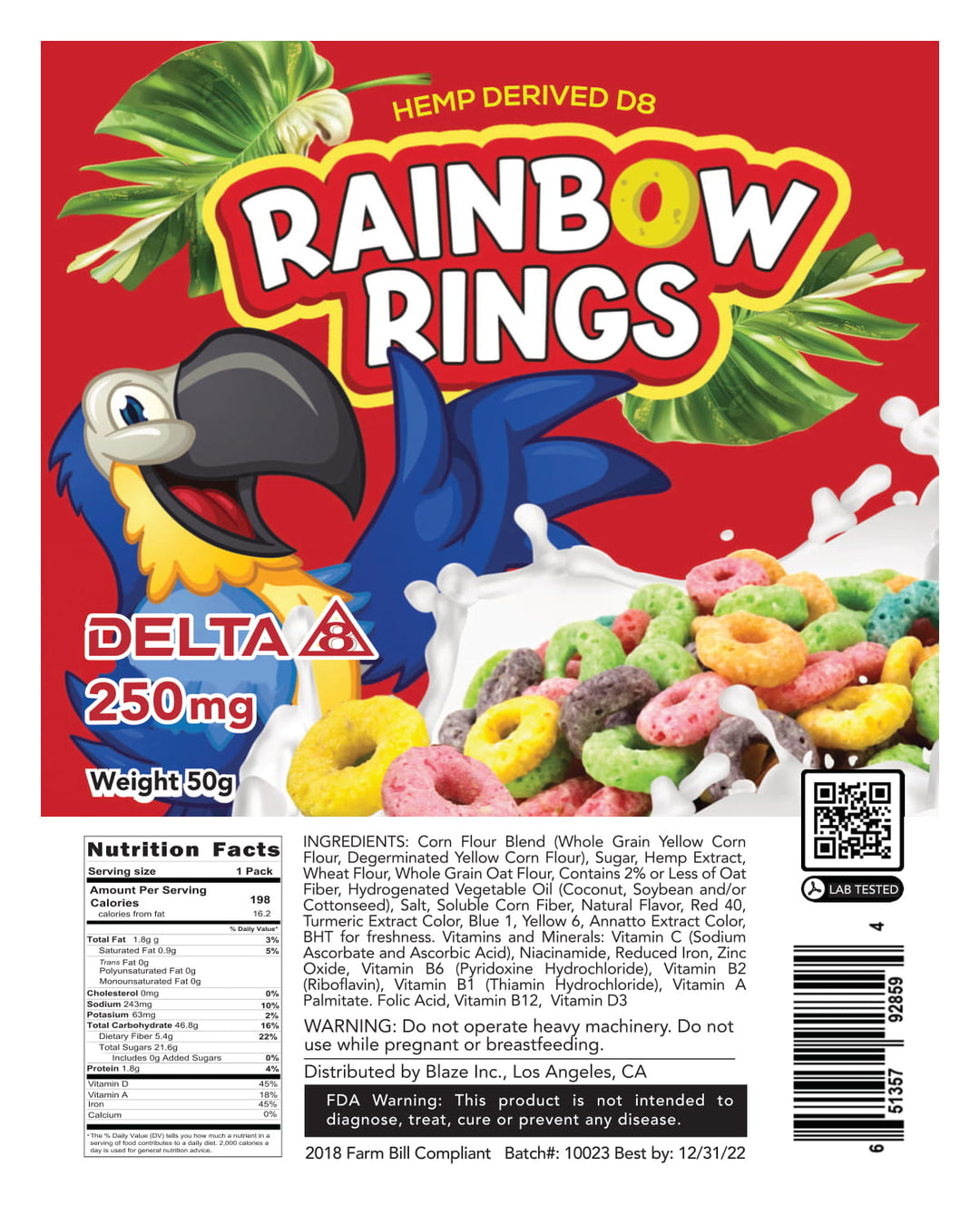 Delta 8 THC Cereal